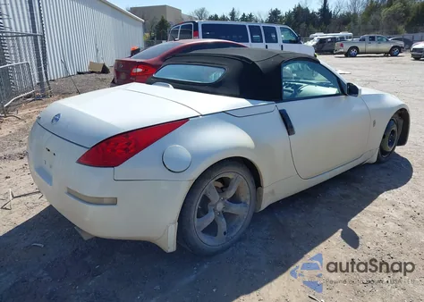 2007 Nissan 350Z Touring из США, поврежденный, VIN JN1BZ36AX7M655336